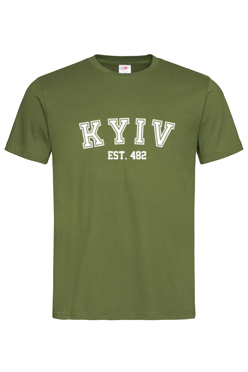 Хакі чоловіча футболка Київ