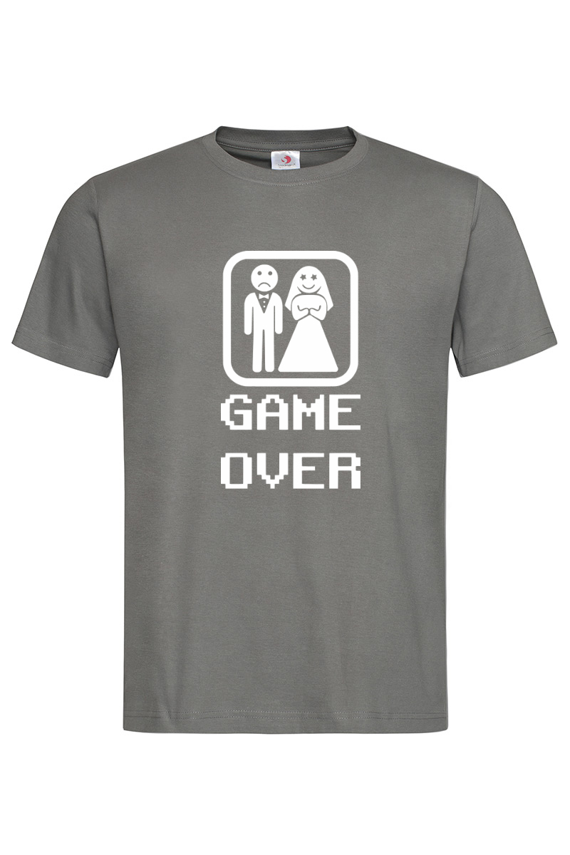 Графіт чоловіча футболка Game Over