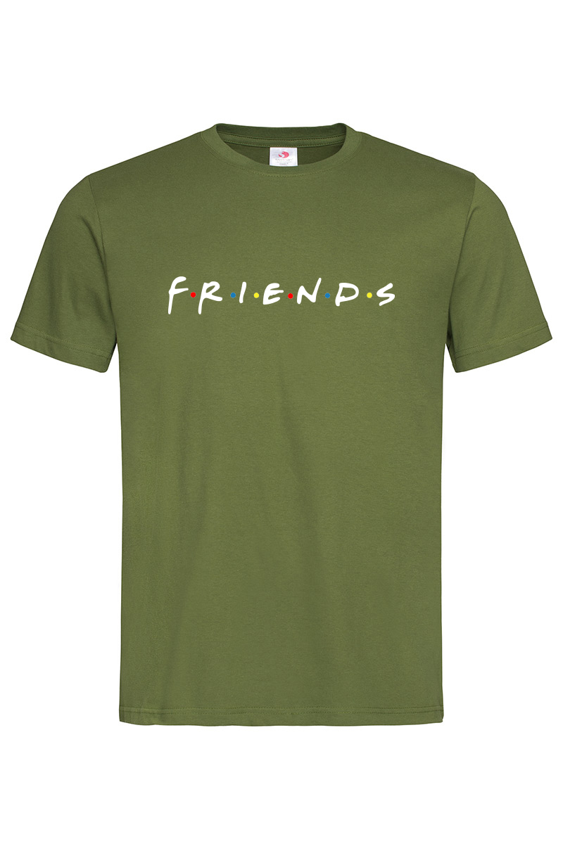 Чоловіча футболка Friends хакі