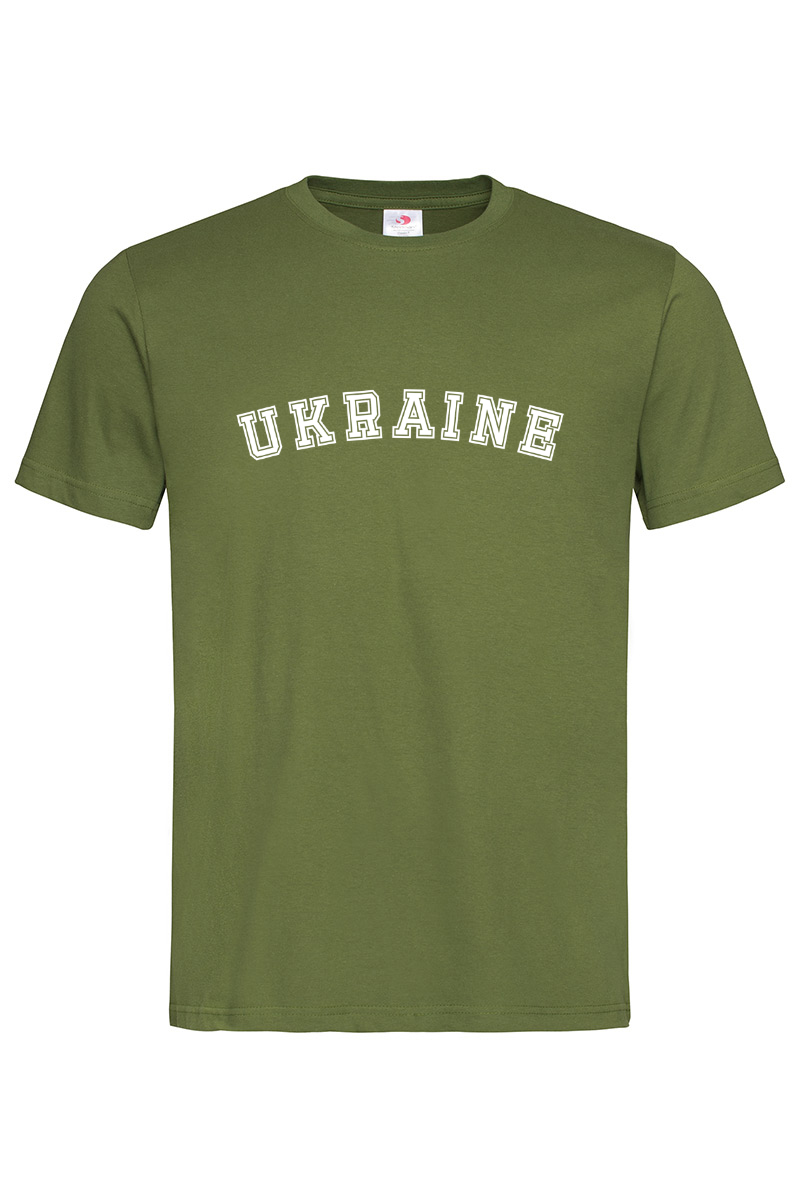 Чоловіча футболка Ukraine хакі