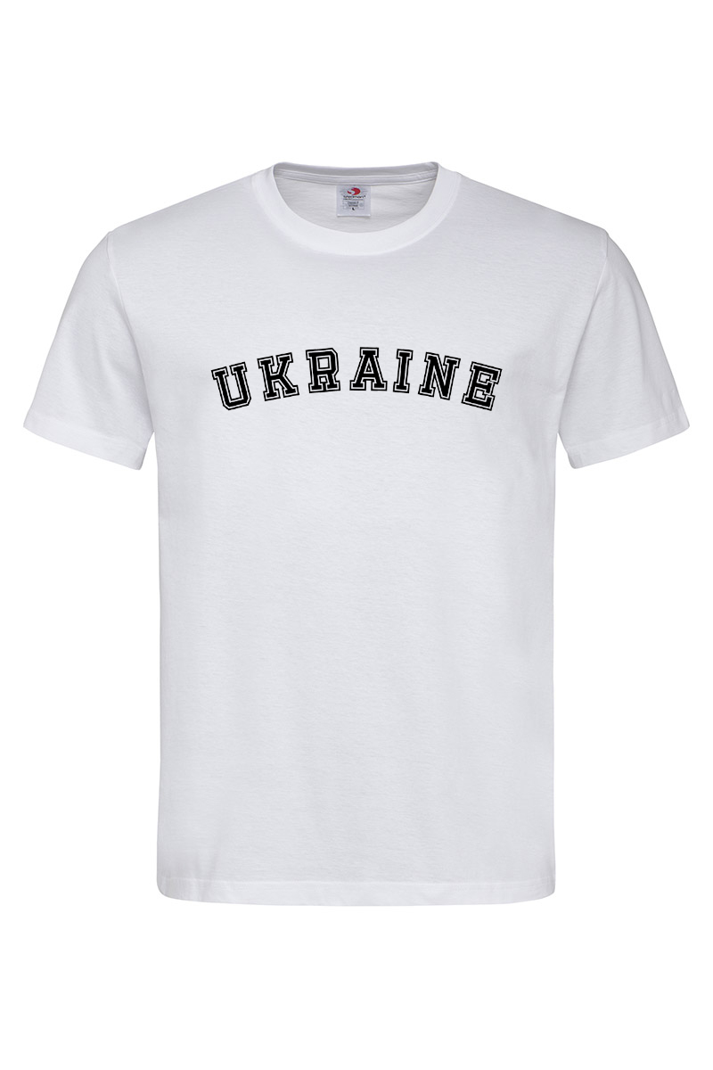 Чоловіча футболка Ukraine біла