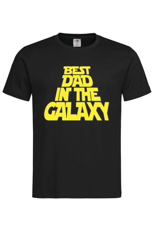 Чоловіча футболка для тата Best Dad In The Galaxy