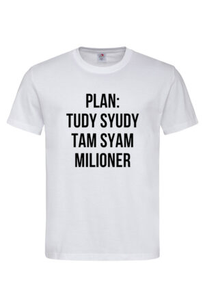 Чоловіча футболка Plan tudy syudy біла