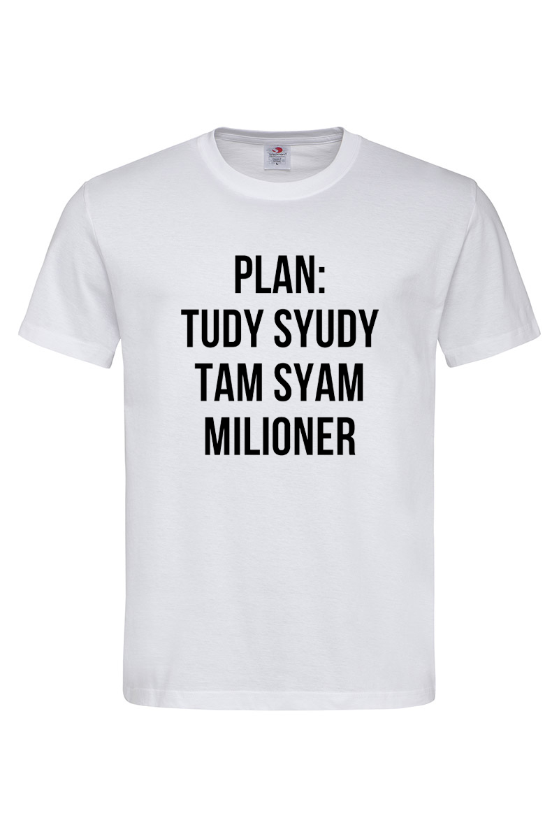 Чоловіча футболка Plan tudy syudy біла