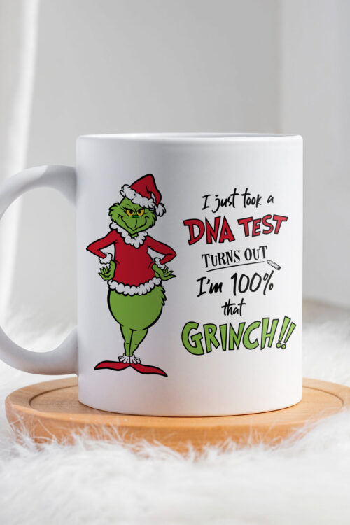 Чашка Dna test Grinch