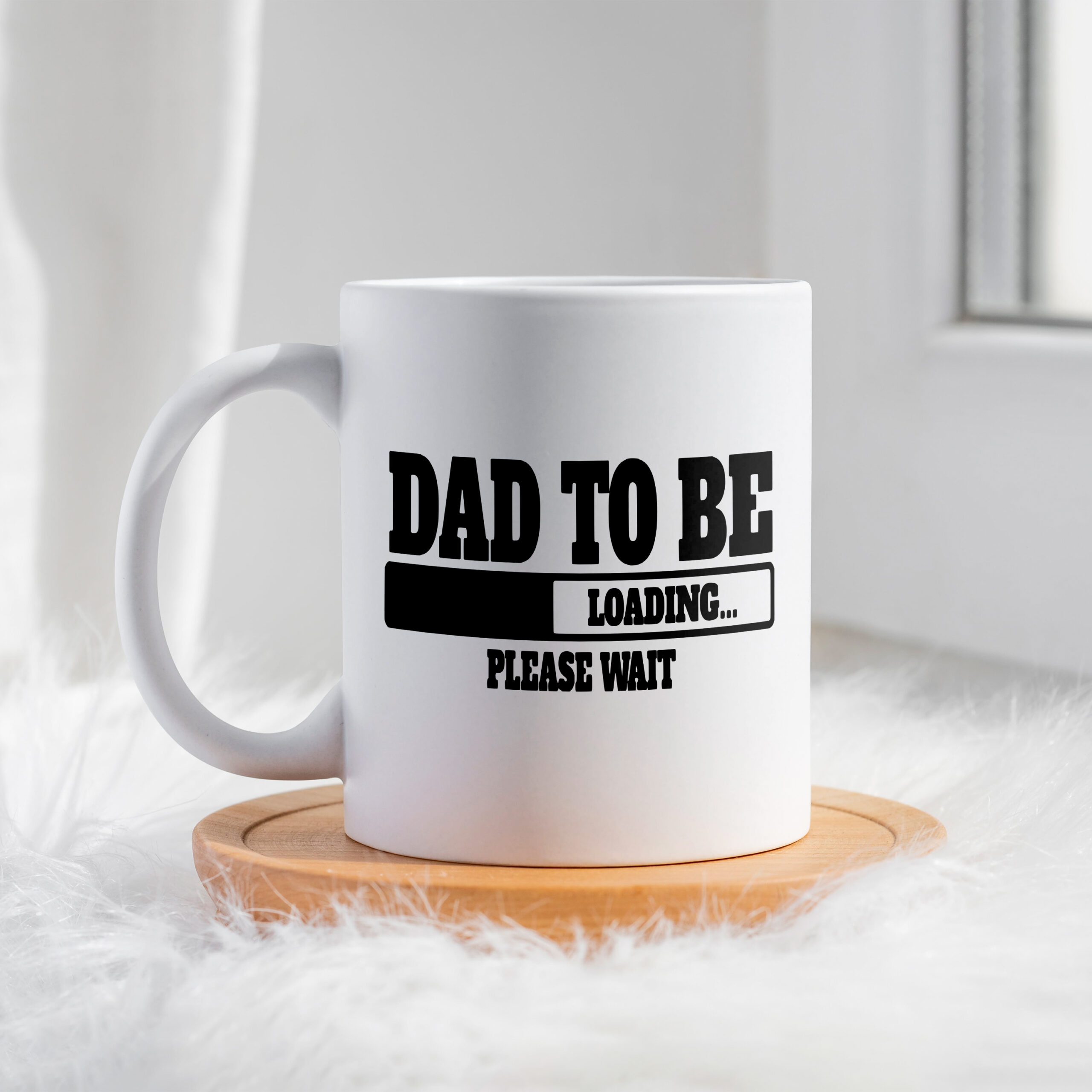 Чашка DAD TO BE LOADING...