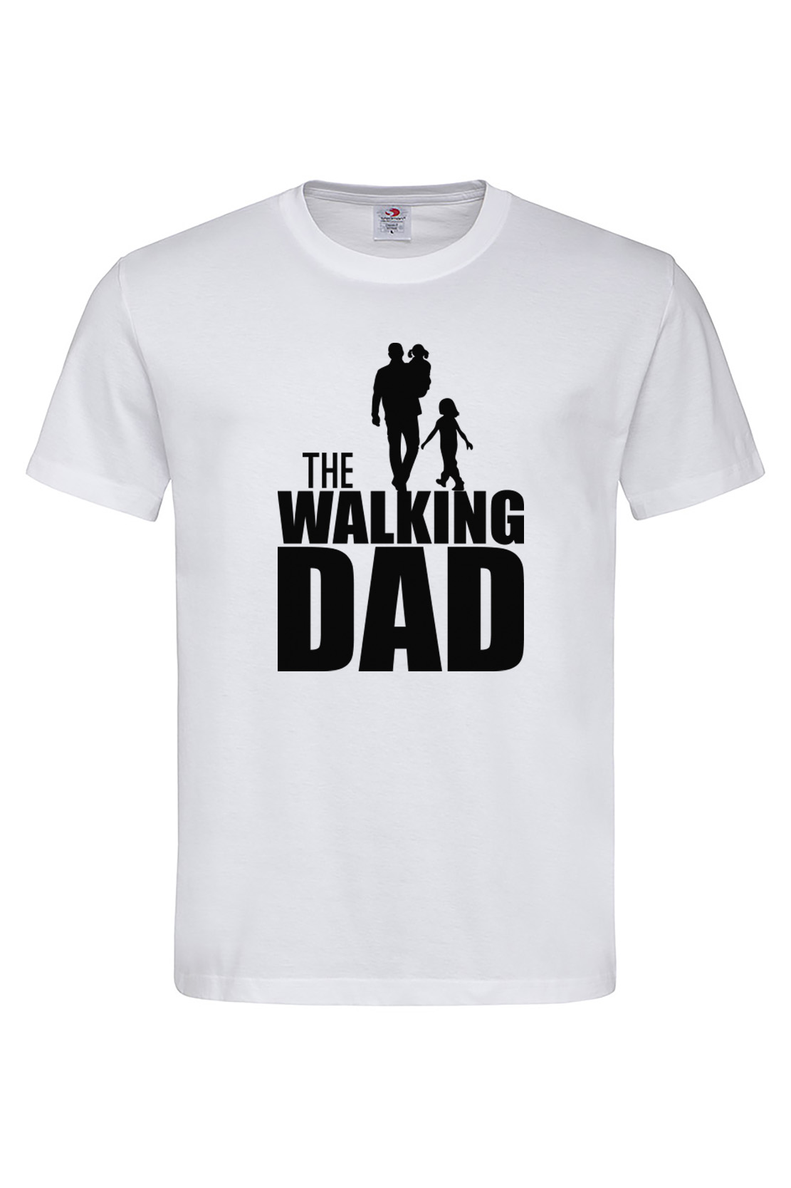 Чоловіча футболка The Walking DAD Біла