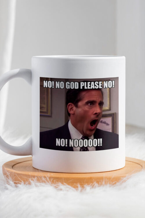Чашка NO GOD PLEASE NO