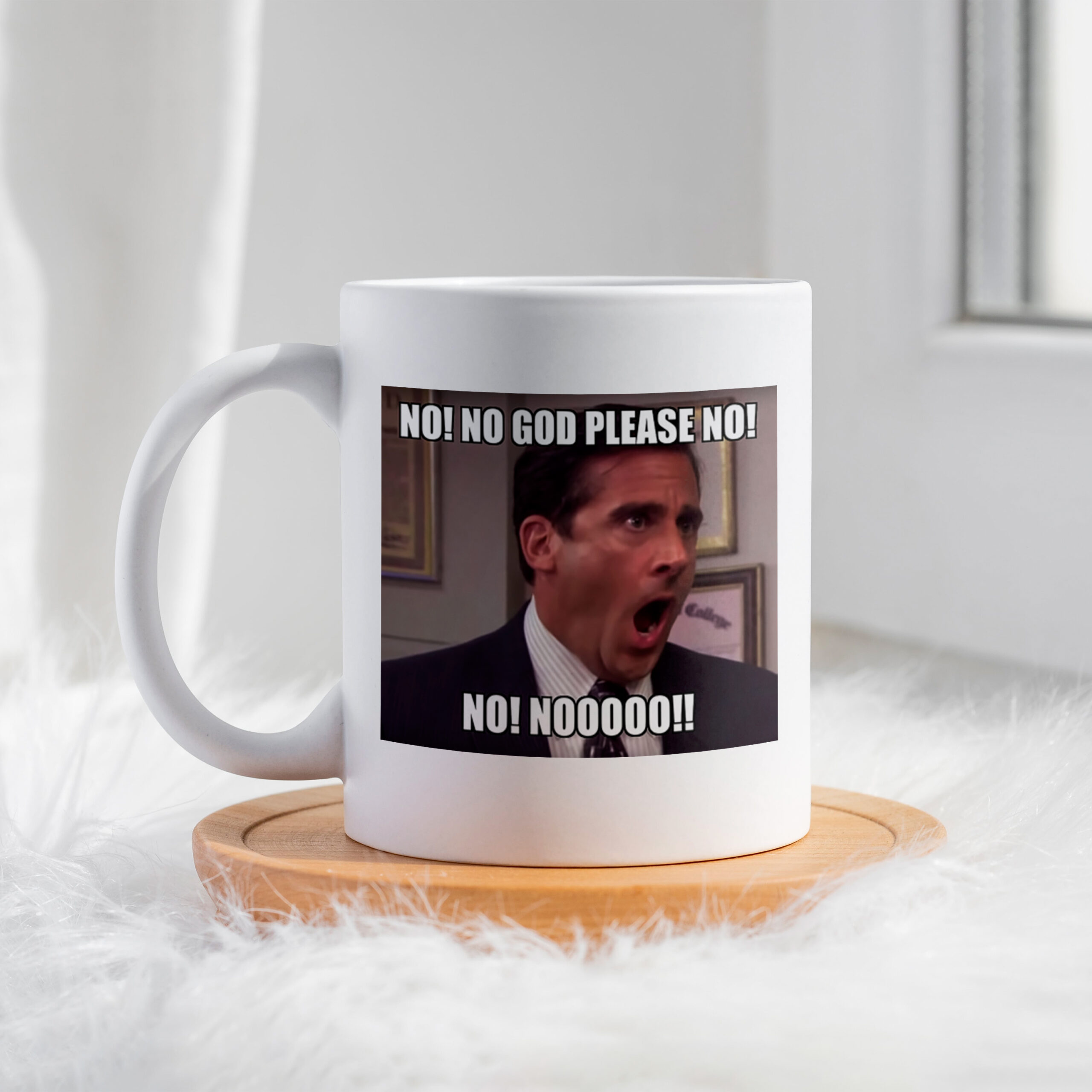 Чашка NO GOD PLEASE NO