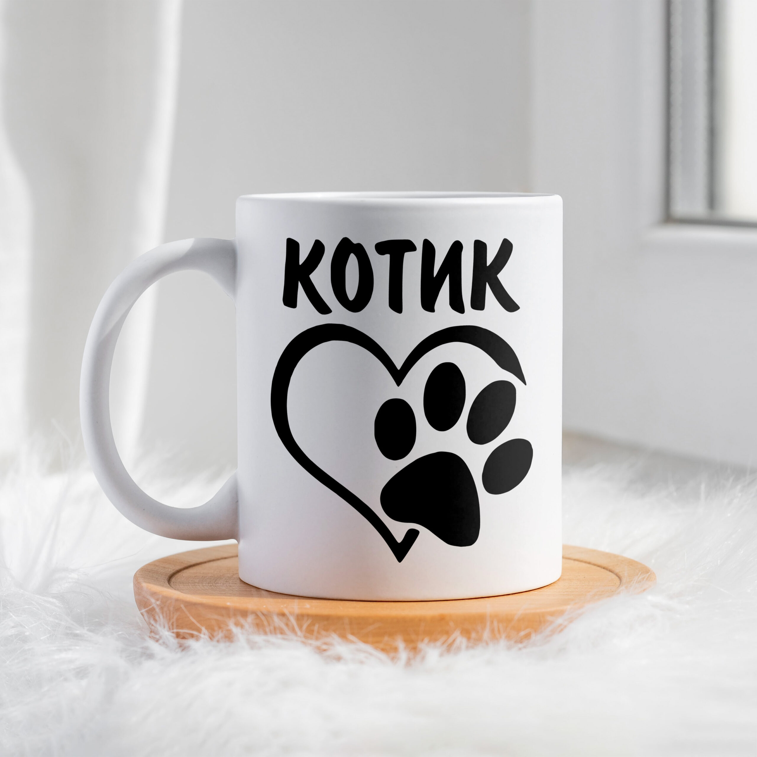 Чашка Котик