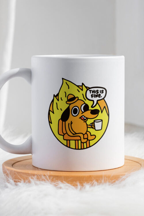 Чашка This Is Fine