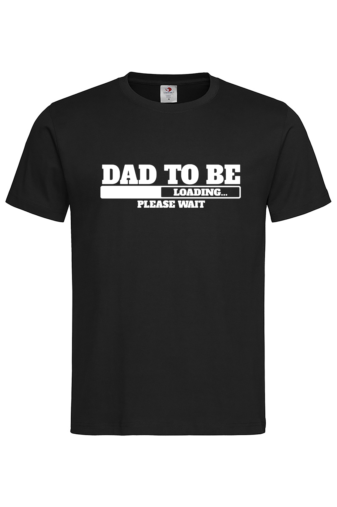 Чоловіча футболка DAD TO BE LOADING… Чорна