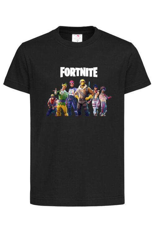 Дитяча футболка FORTNITE з персонажами