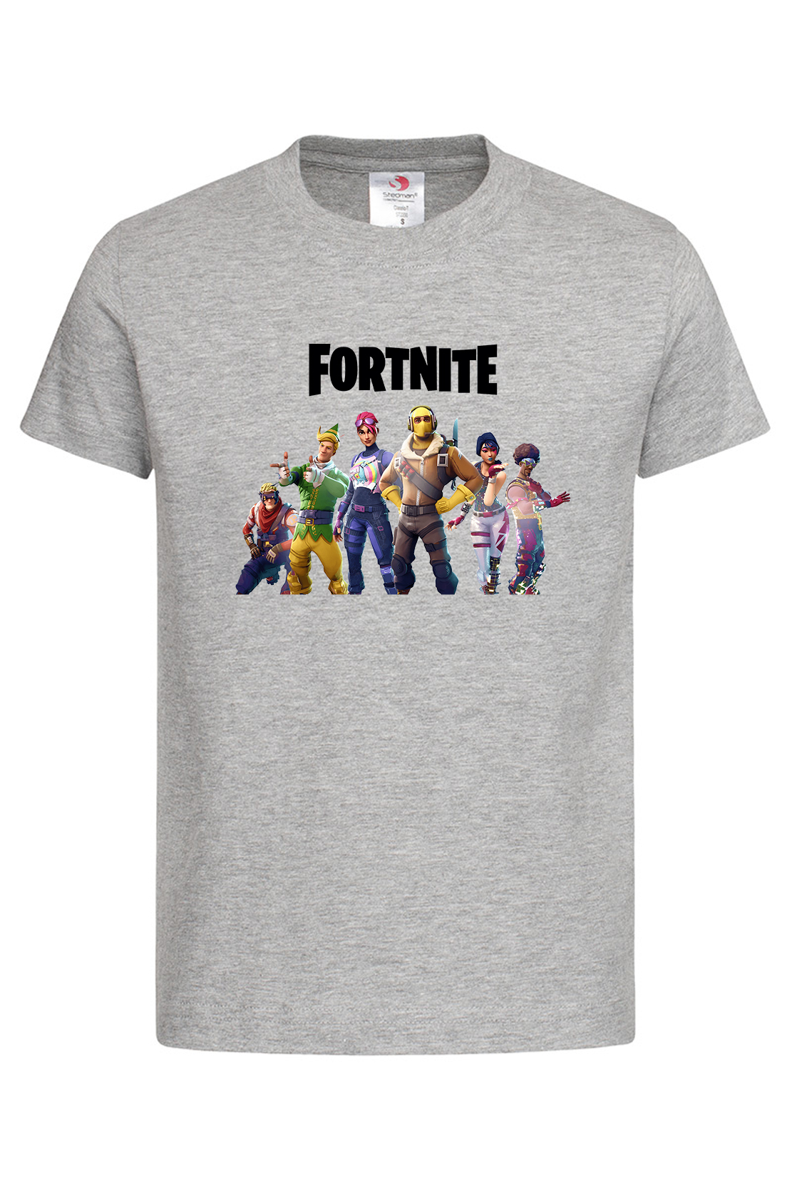 Дитяча футболка FORTNITE з персонажами Сір