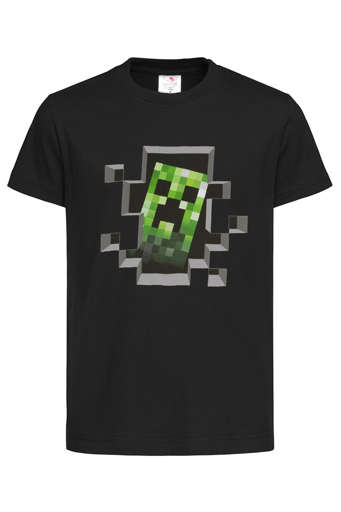 Дитяча футболка Minecraft Кріпер у шахті