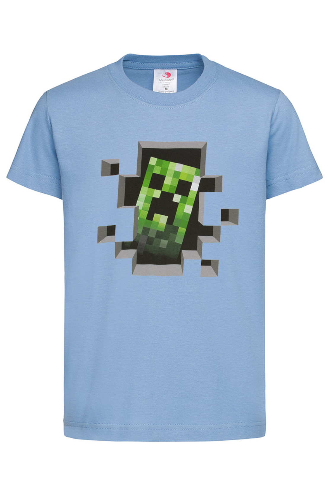 Дитяча футболка Minecraft Кріпер у шахті Гол