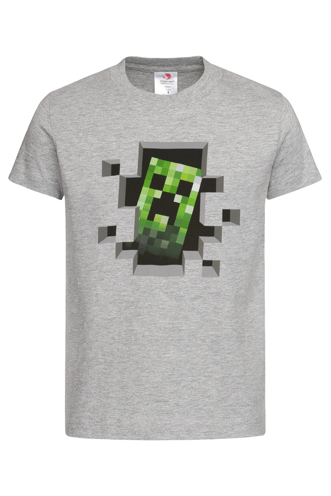 Дитяча футболка Minecraft Кріпер у шахті Сір