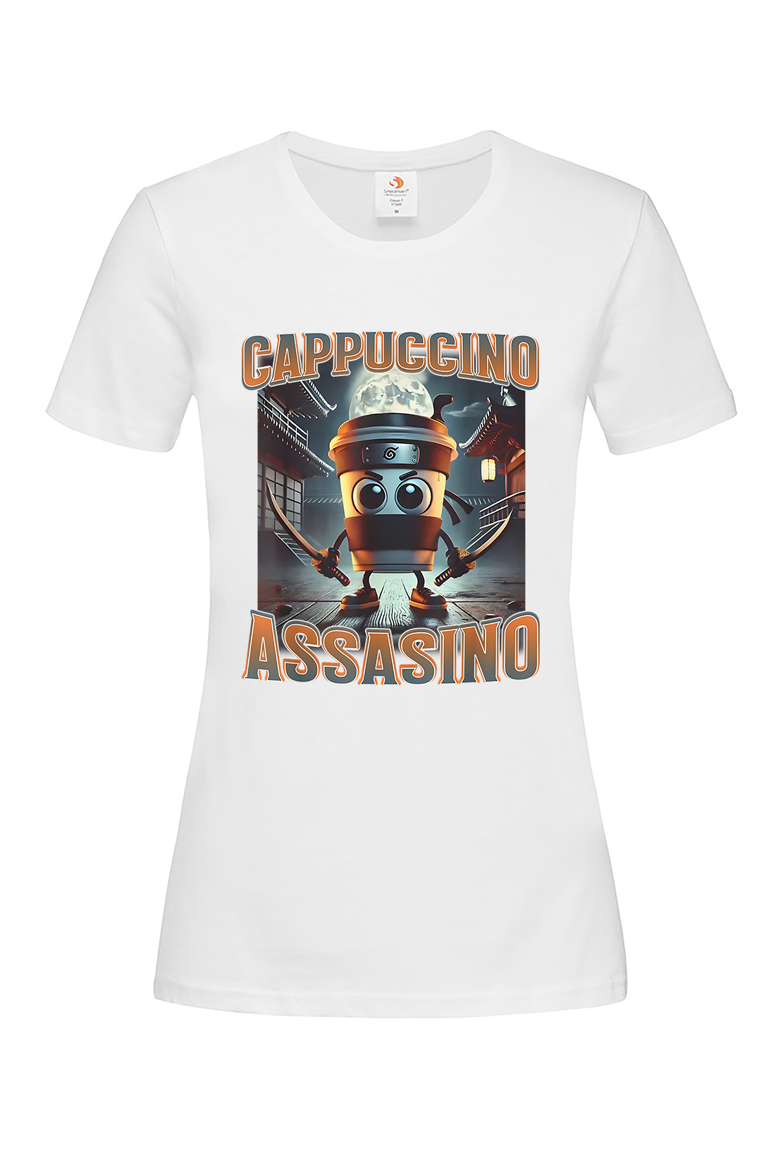 Жіноча футболка CAPPUCCINO ASSASSINO 3 біл