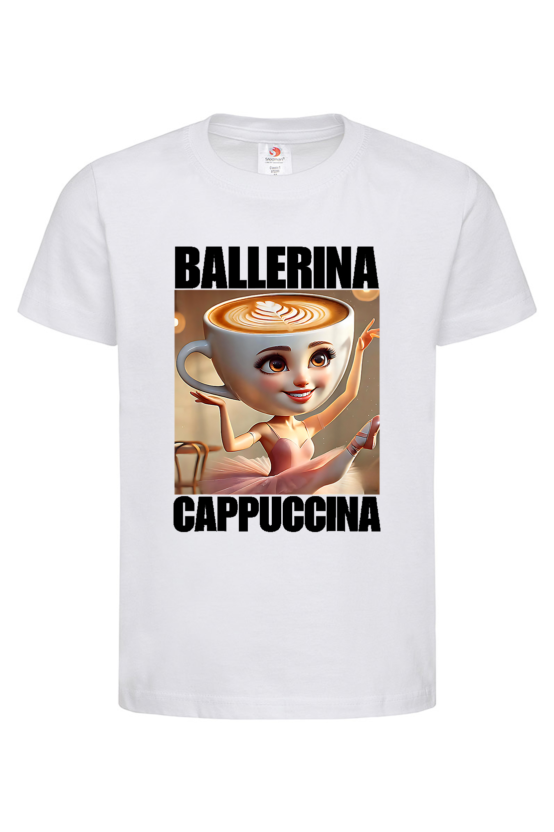 Дитяча футболка BALLERINA CAPPUCCINA 1 біл