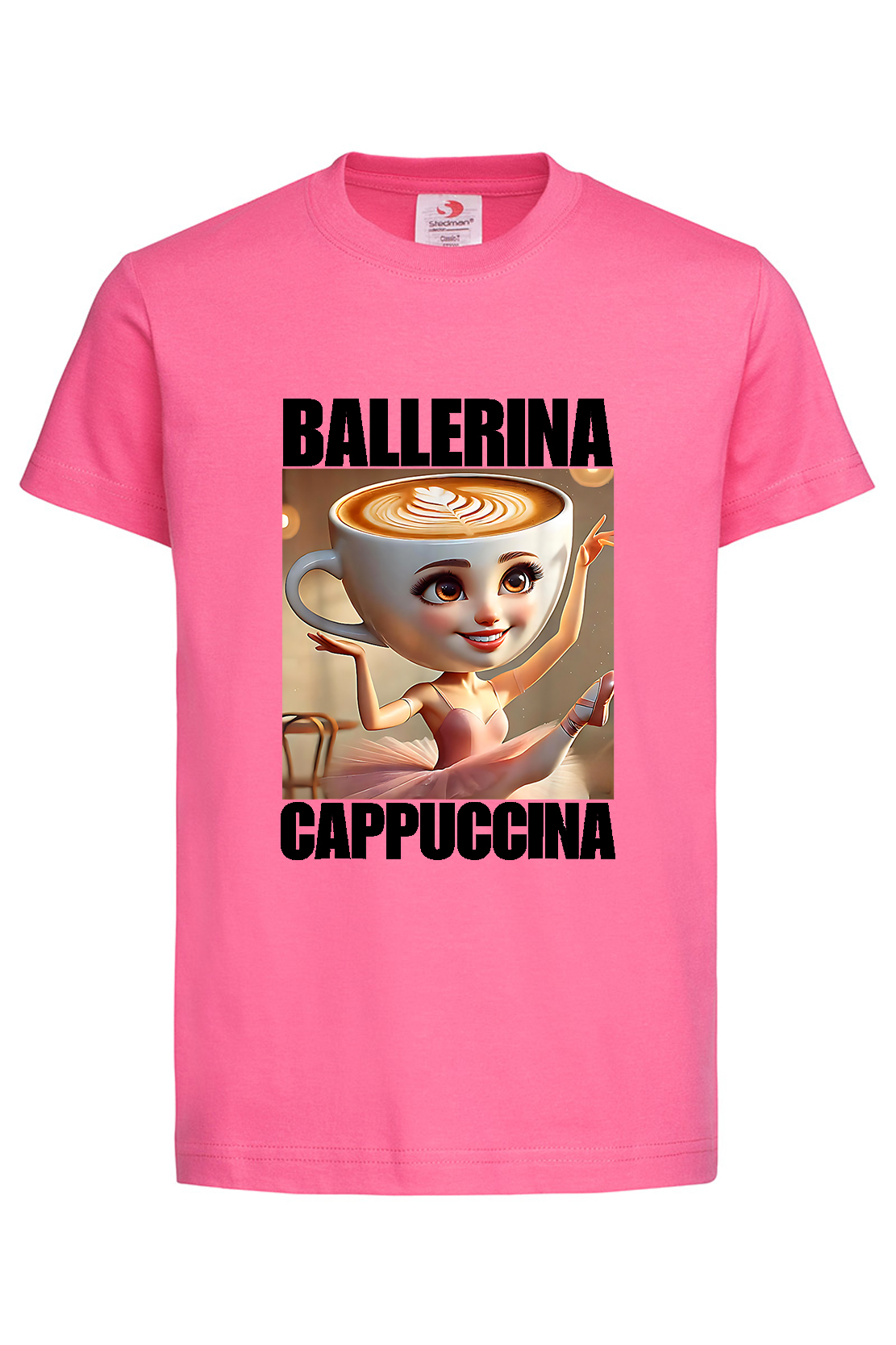 Дитяча футболка BALLERINA CAPPUCCINA 1 рож