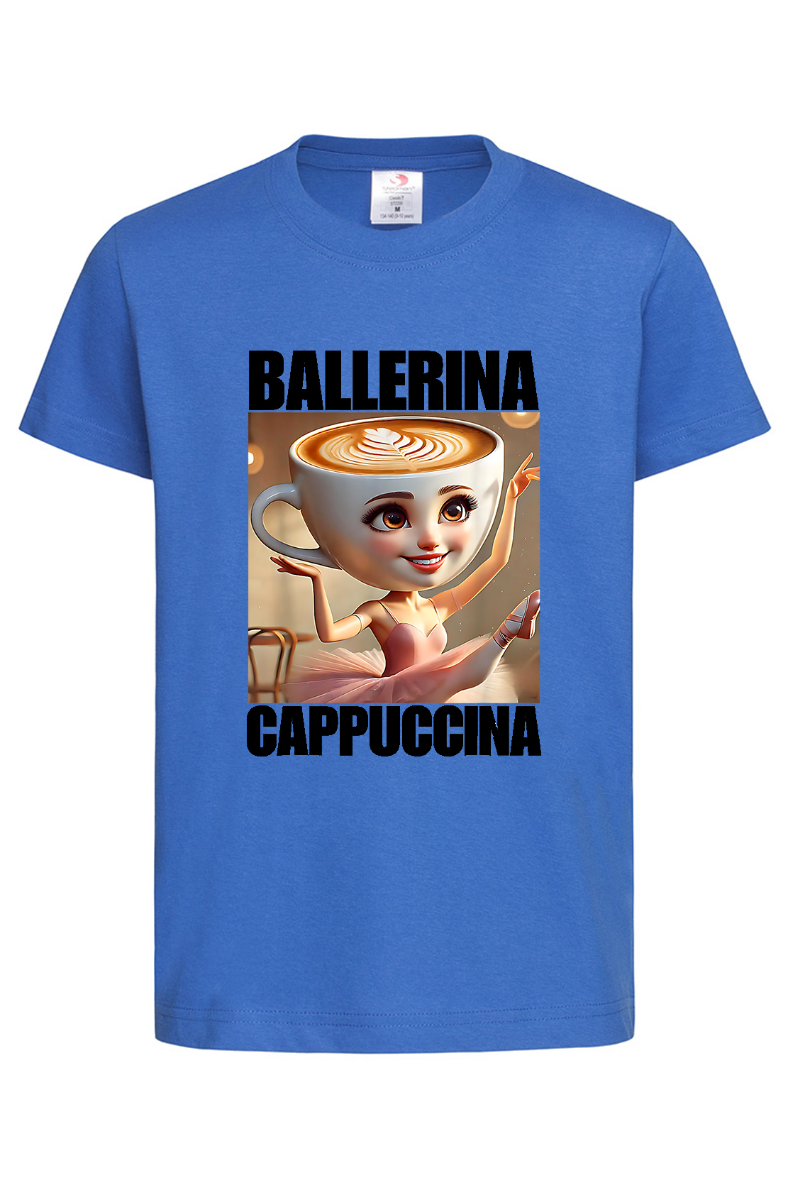 Дитяча футболка BALLERINA CAPPUCCINA 1 син