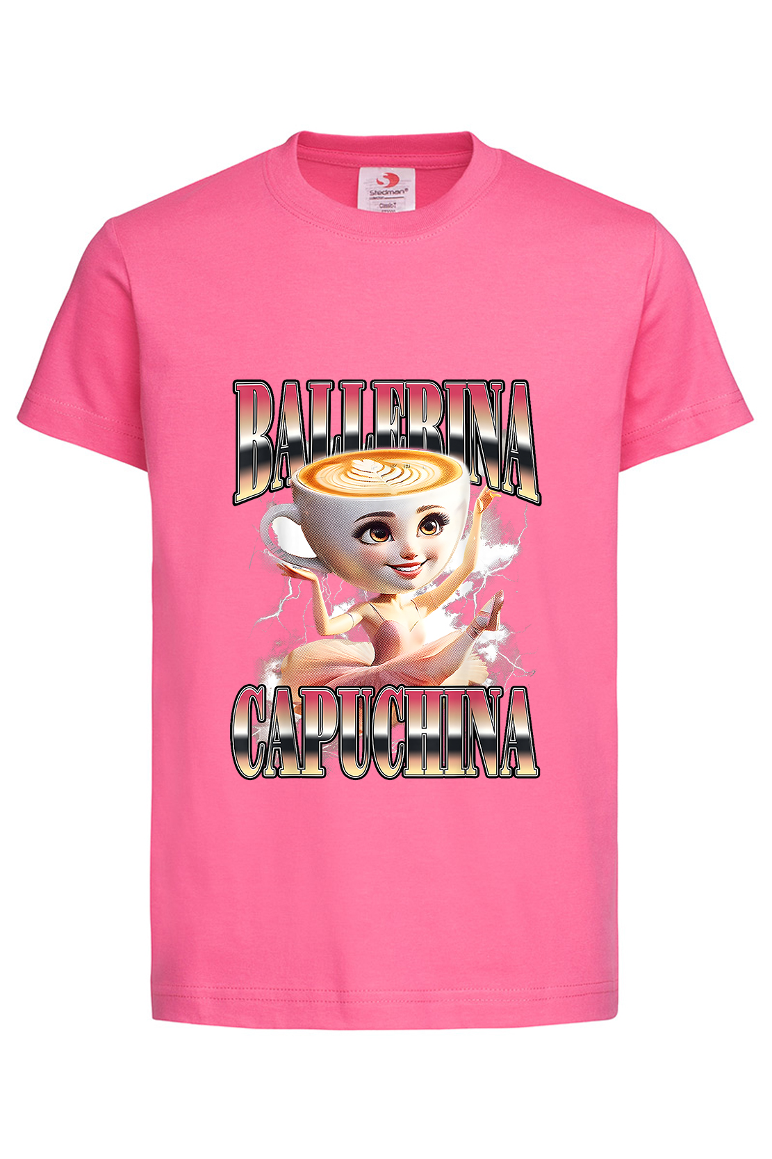 Дитяча футболка BALLERINA CAPPUCCINA 3 рож