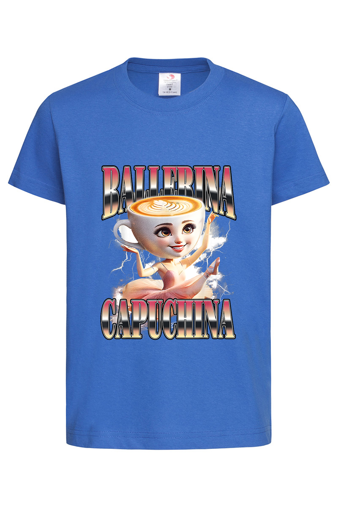 Дитяча футболка BALLERINA CAPPUCCINA 3 син
