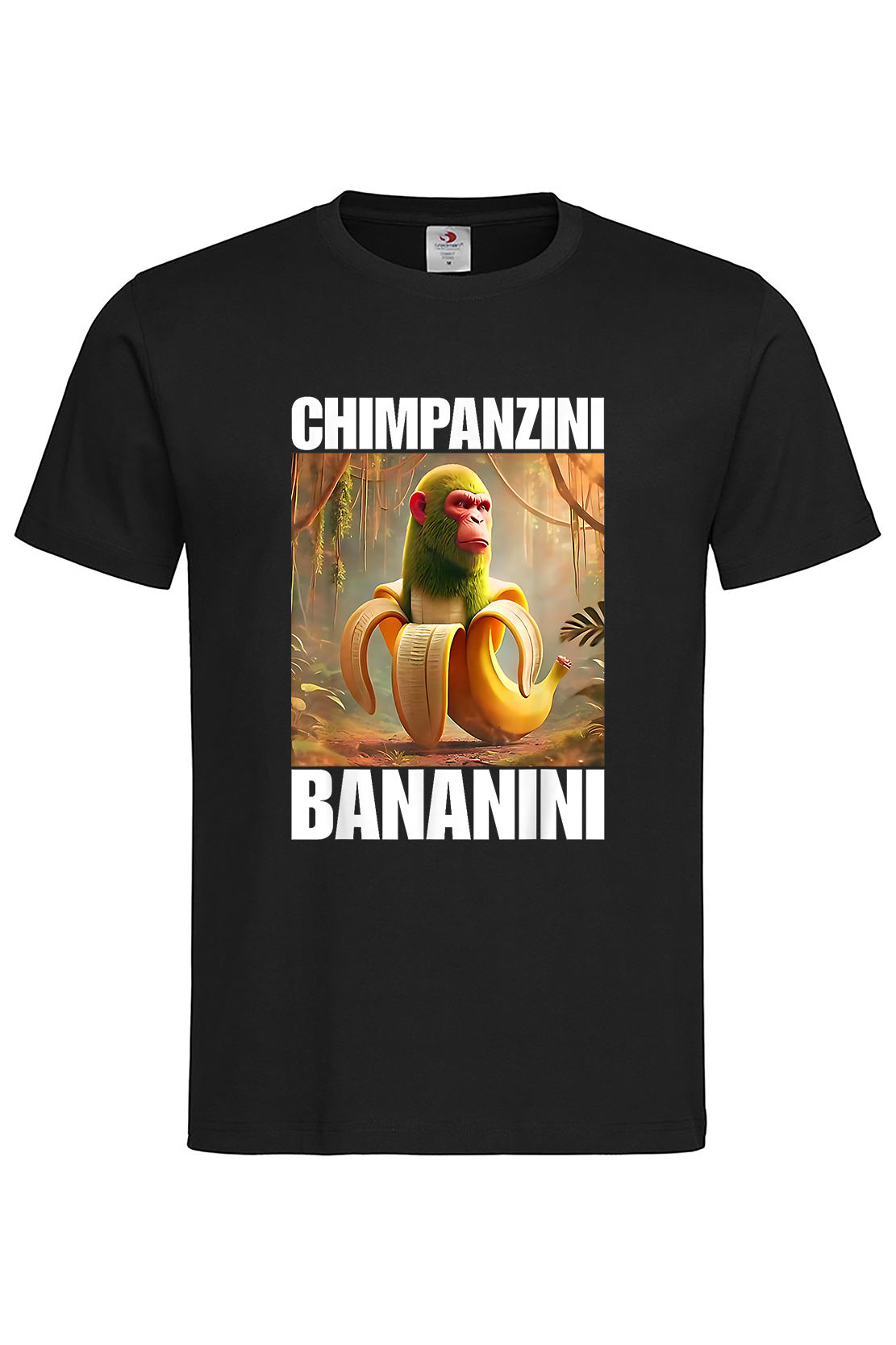 Чоловіча футболка CHIMPANZINI BANANINI Чор
