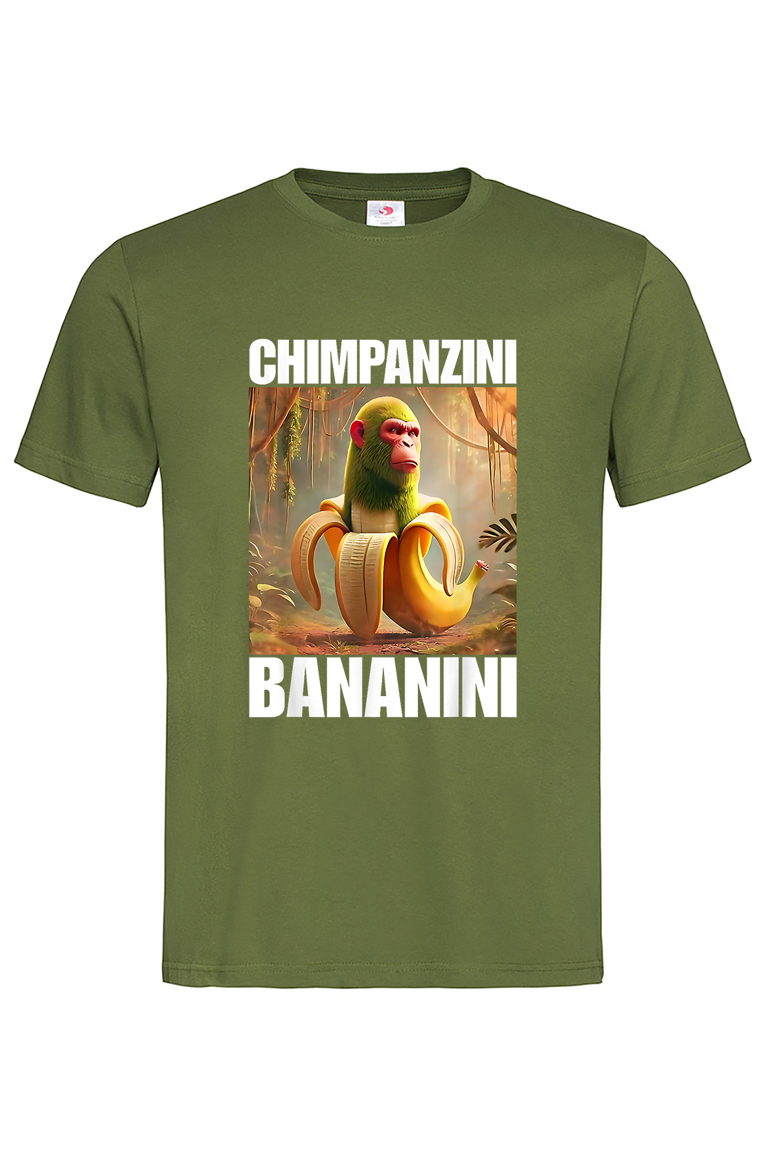 Чоловіча футболка CHIMPANZINI BANANINI Хак