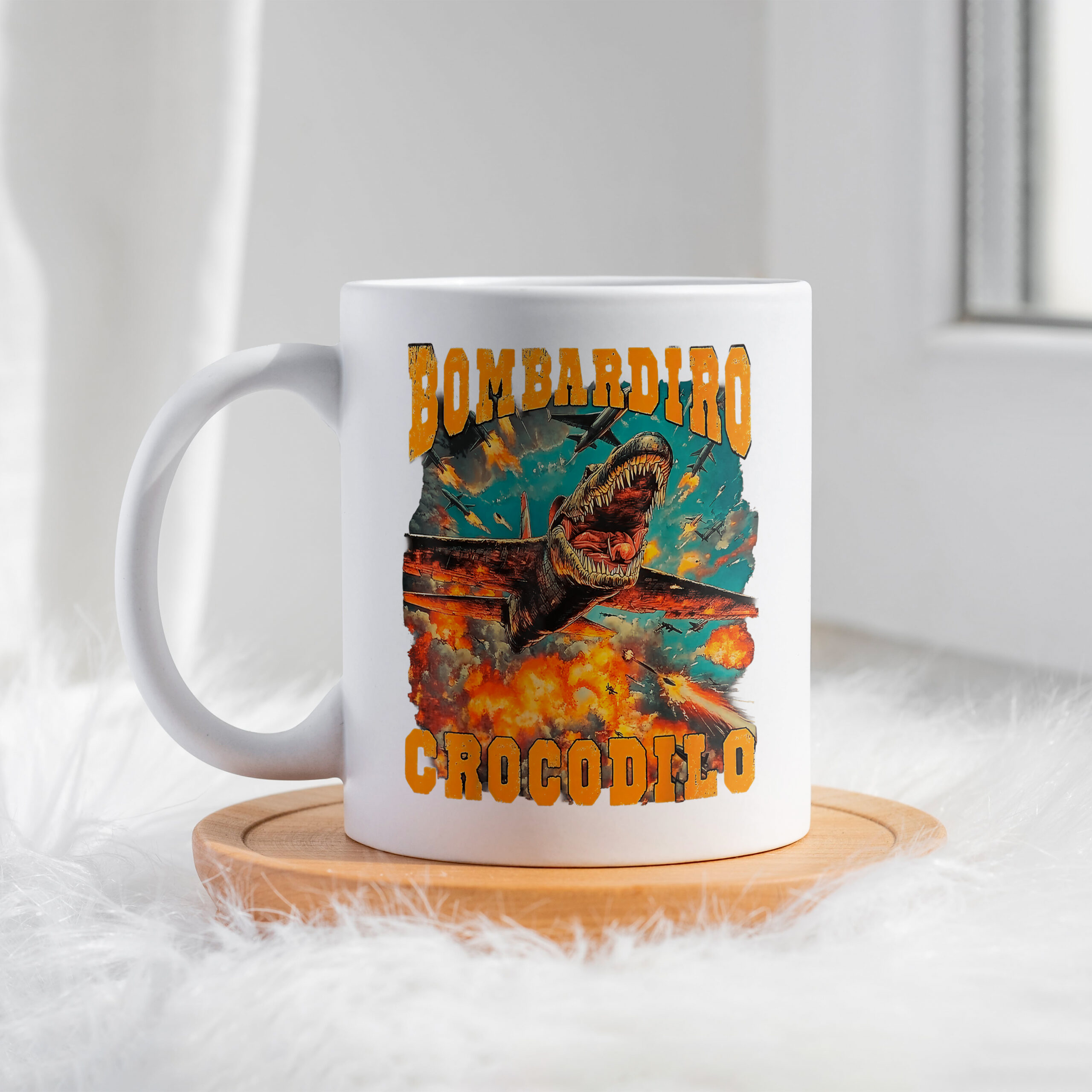 Чашка BOMBARDIRO CROCODILO 1