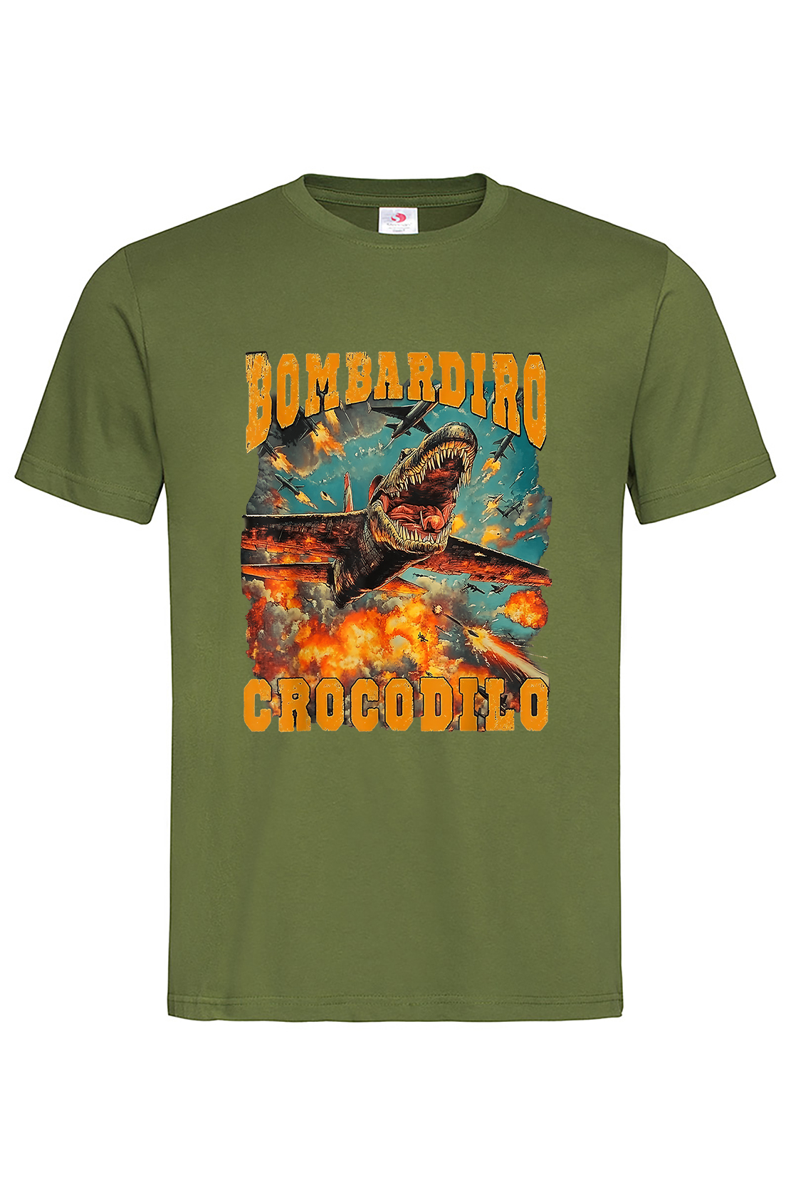 Чоловіча футболка BOMBARDIRO CROCODILO 1 Хак