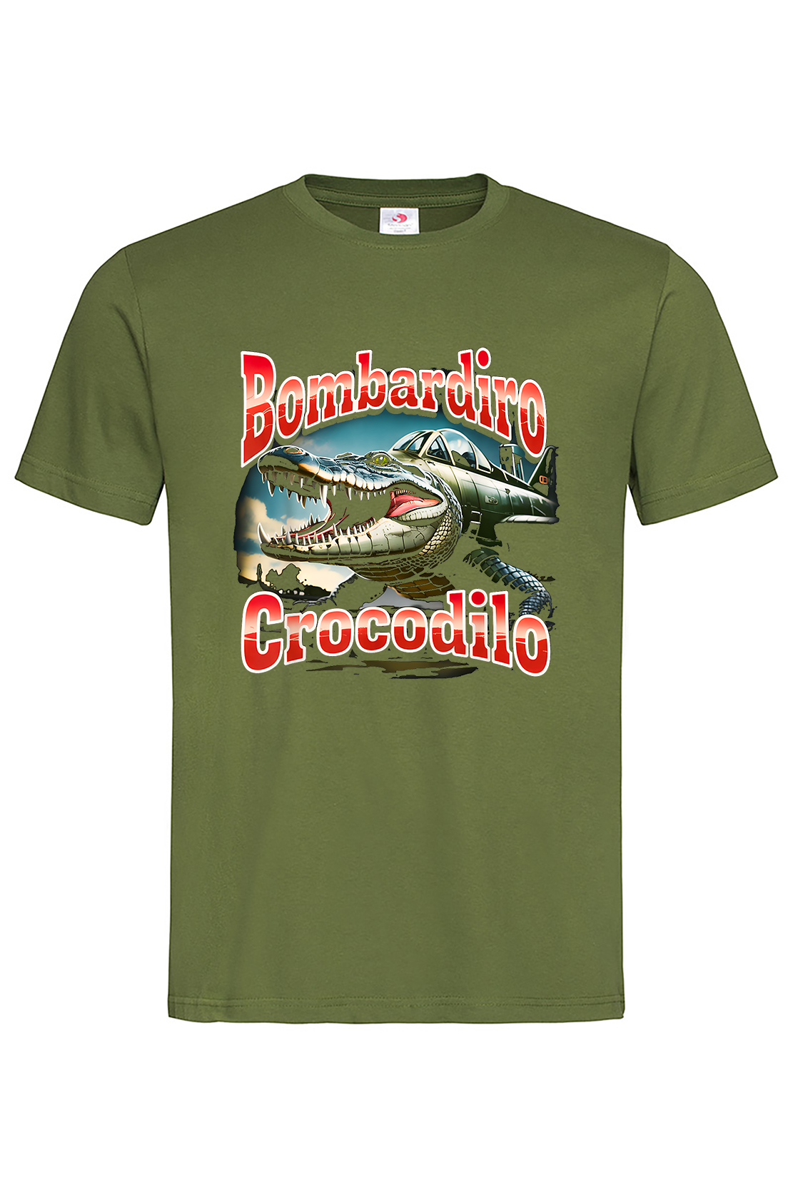 Чоловіча футболка BOMBARDIRO CROCODILO 4 хак