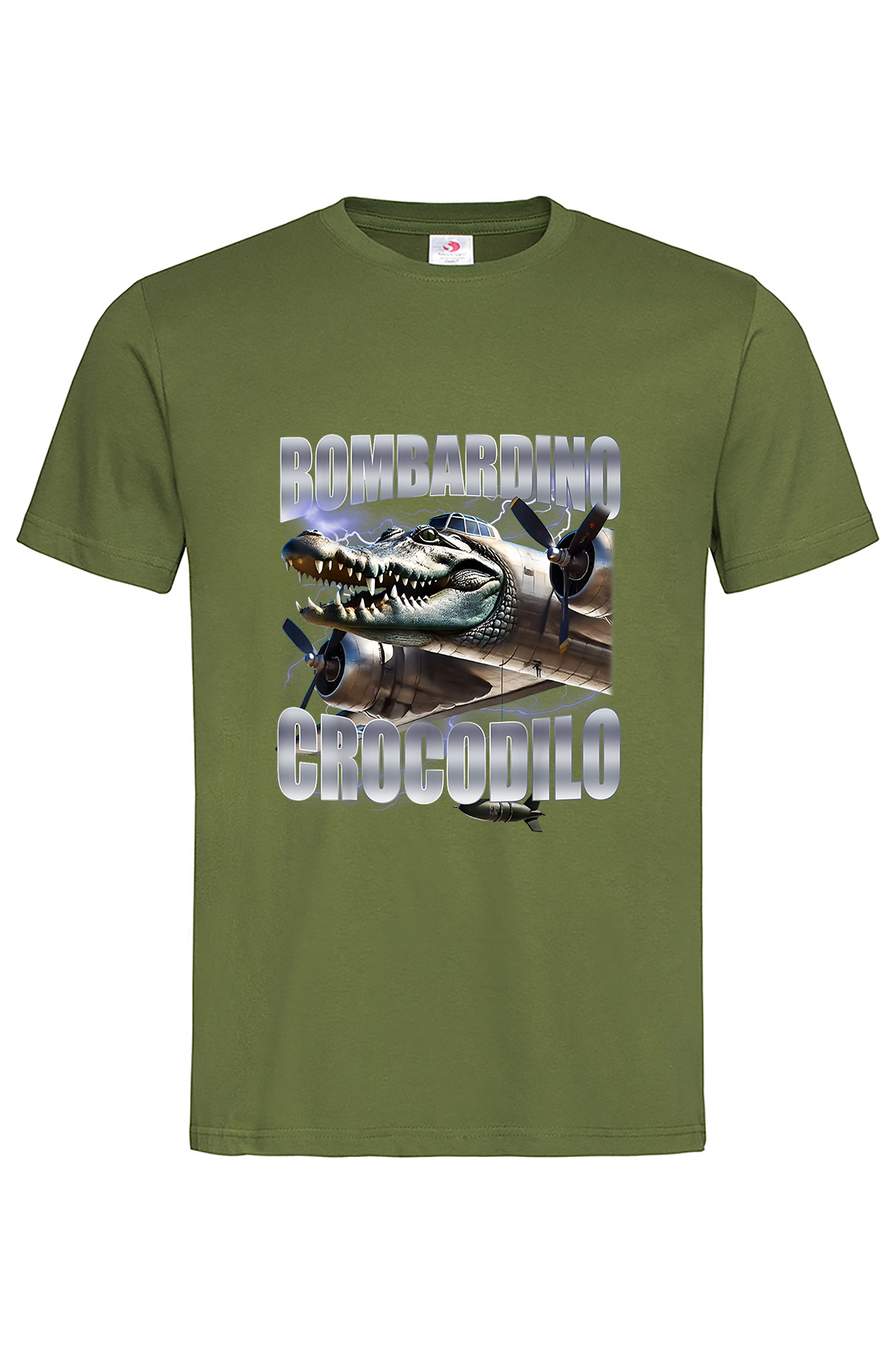 Чоловіча футболка BOMBARDIRO CROCODILO 5 хак