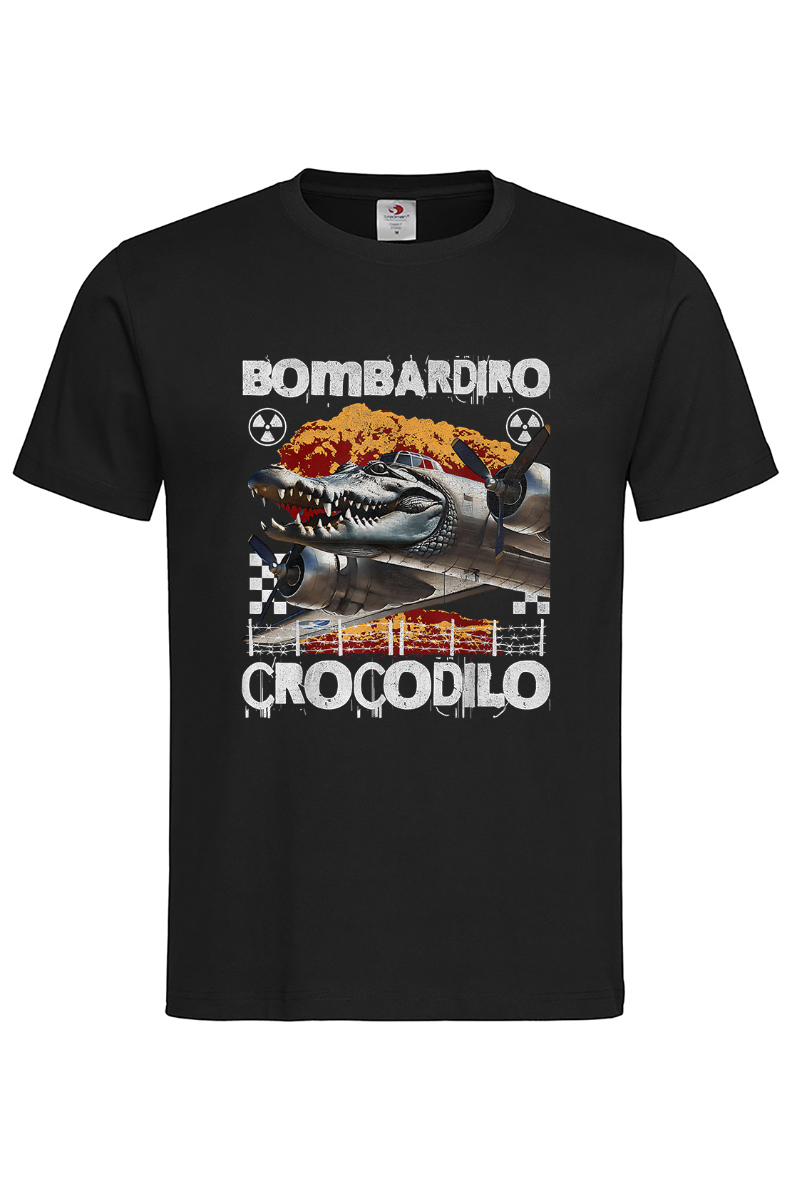 Чоловіча футболка BOMBARDIRO CROCODILO 6 чор