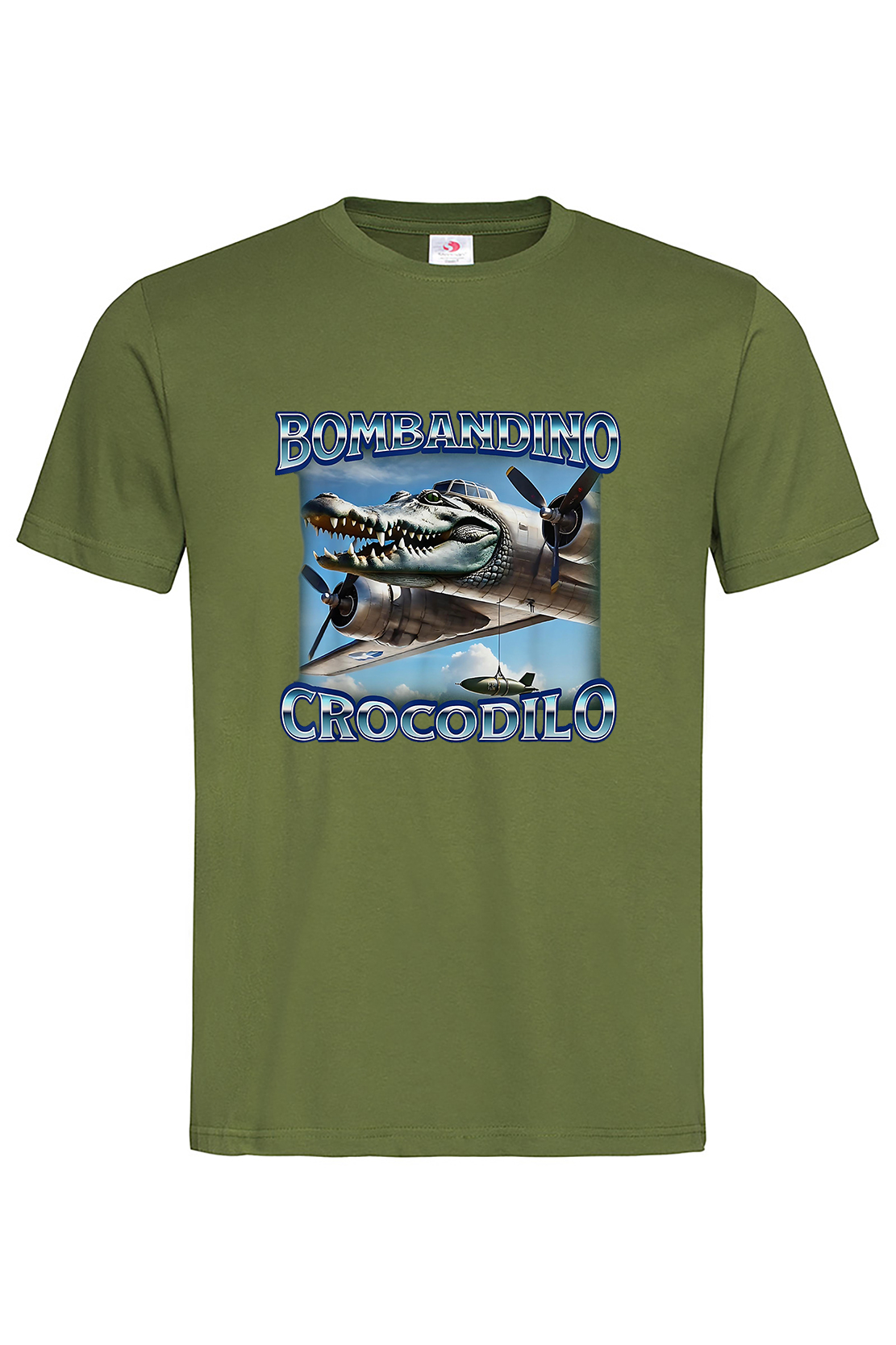 Чоловіча футболка BOMBARDIRO CROCODILO 8 хак