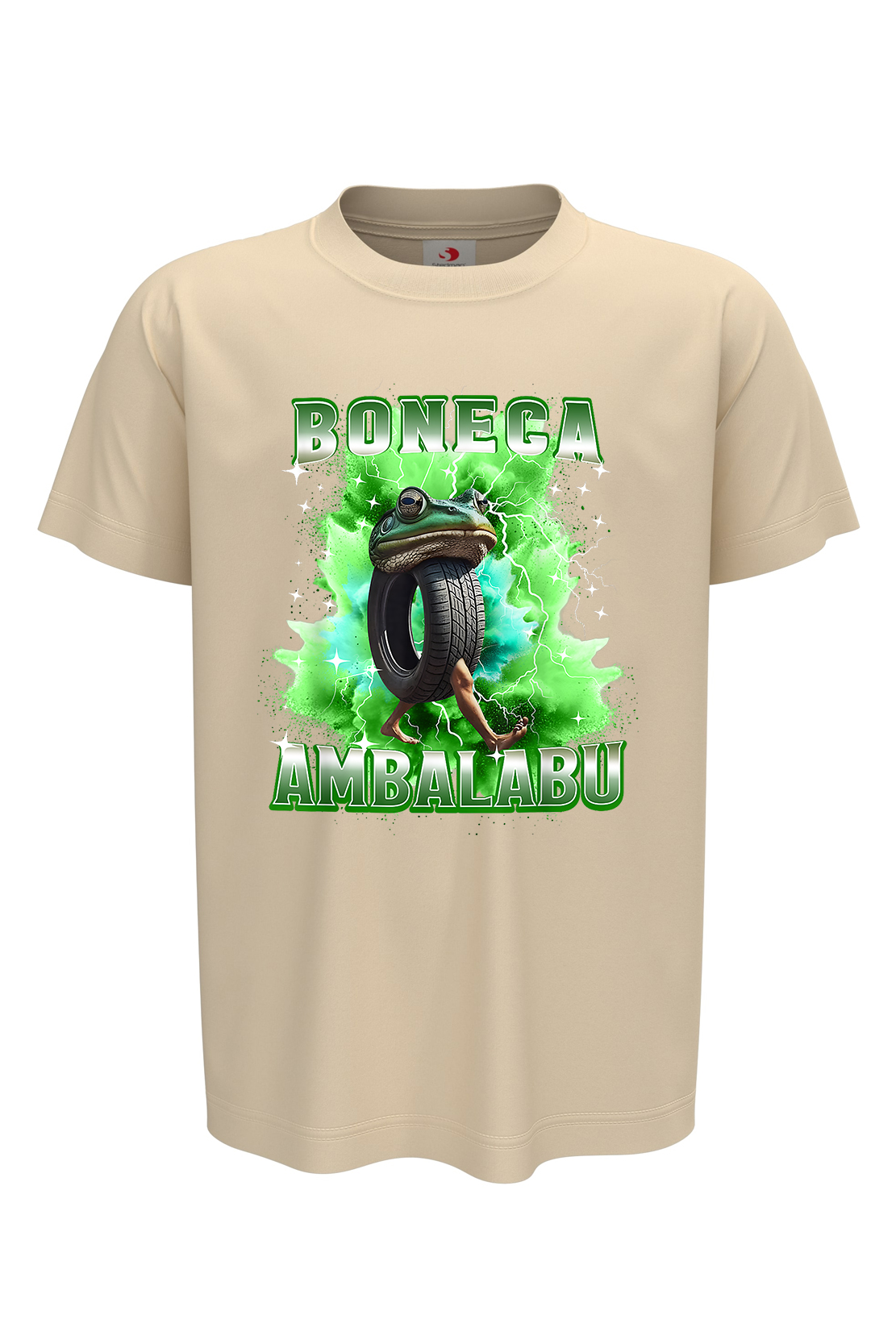 Дитяча футболка BONECA AMBALABU беж
