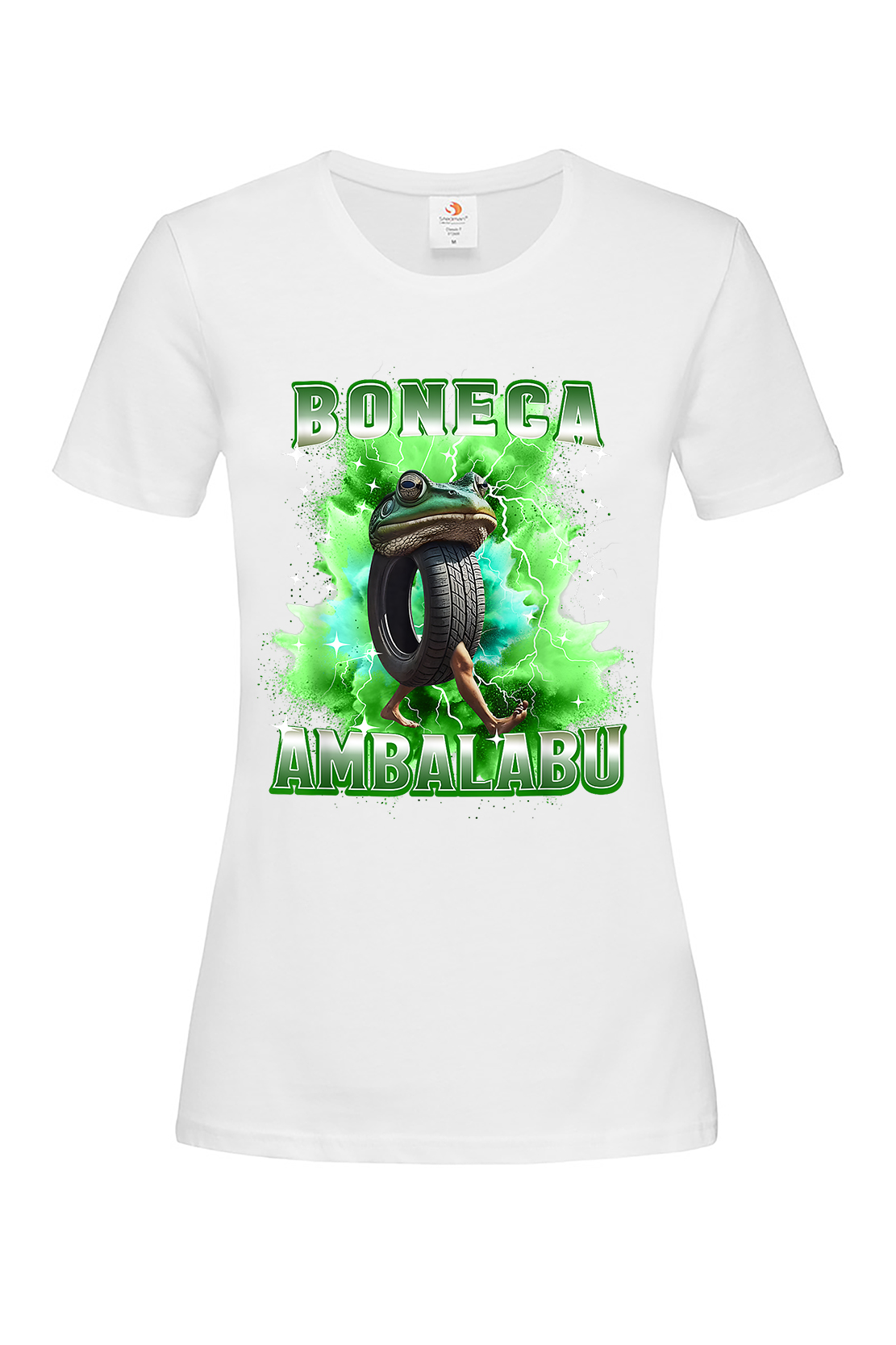 Жіноча футболка BONECA AMBALABU біл