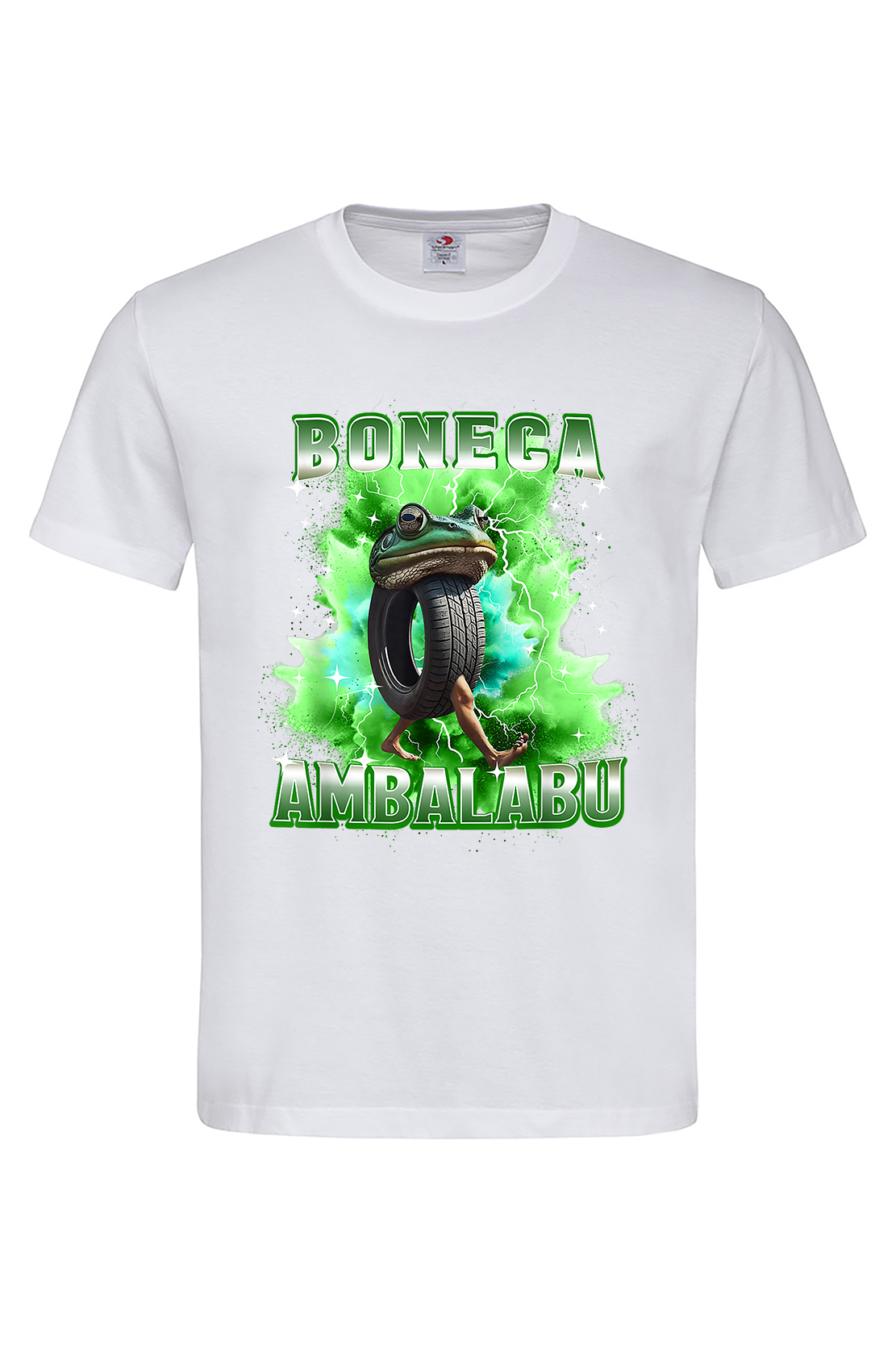 Чоловіча футболка BONECA AMBALABU біл