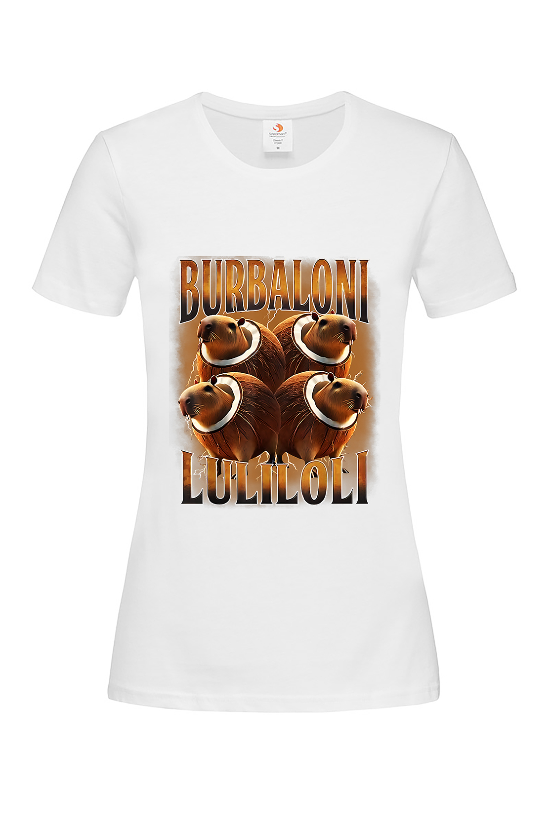 Жіноча футболка BURBALONI LULILOLI біл