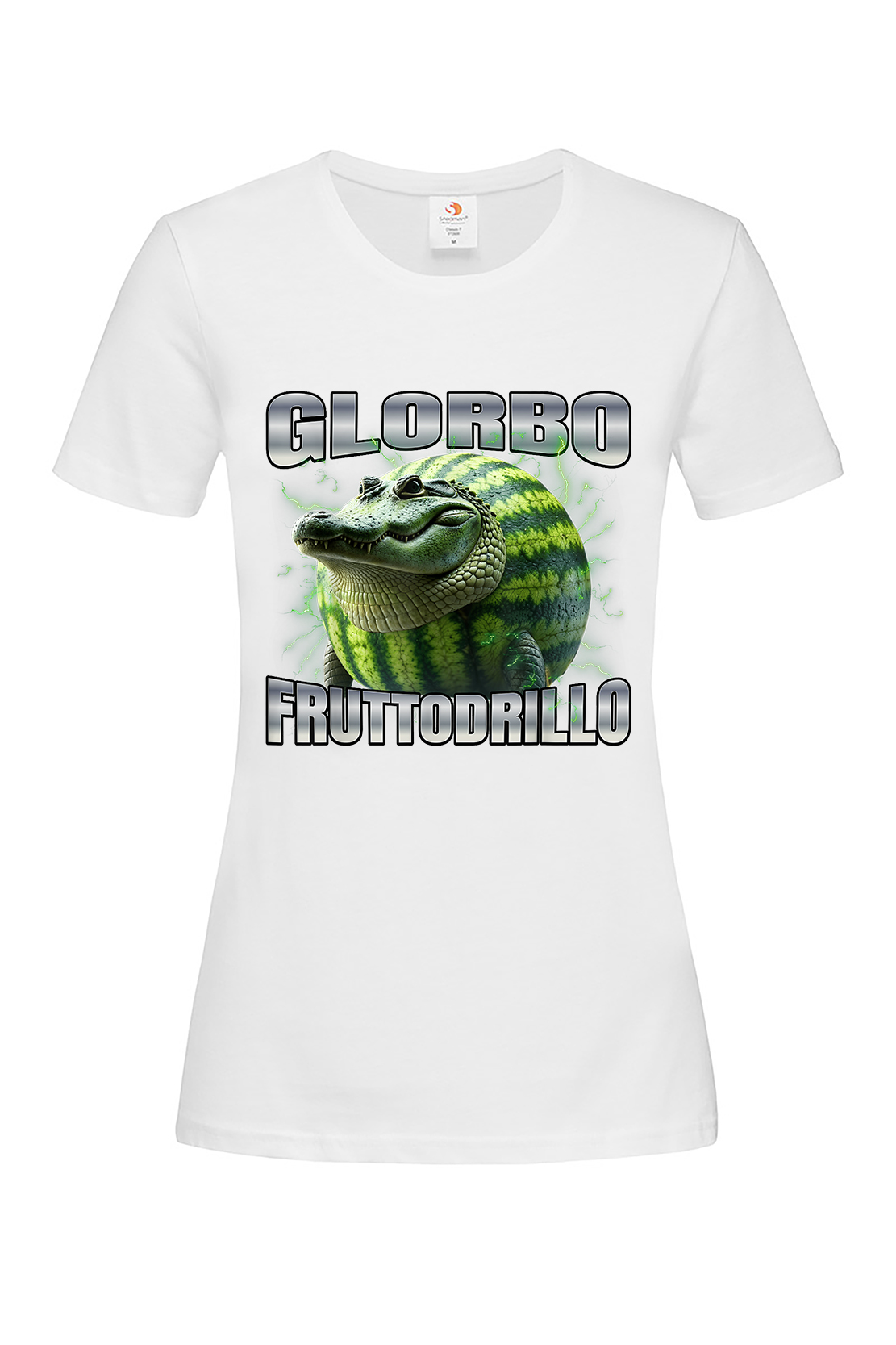 Жіноча футболка GLORBO FRUTTODRILLO біл