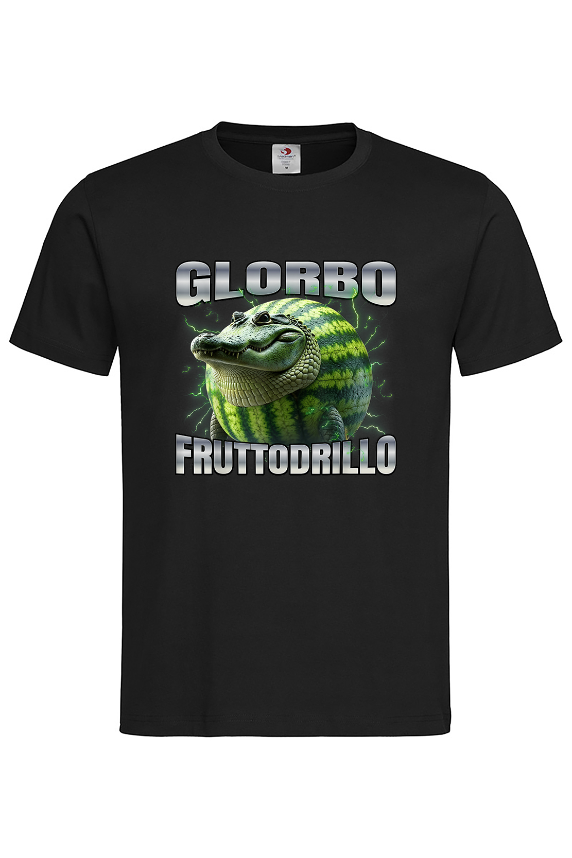 Чоловіча футболка GLORBO FRUTTODRILLO Чор