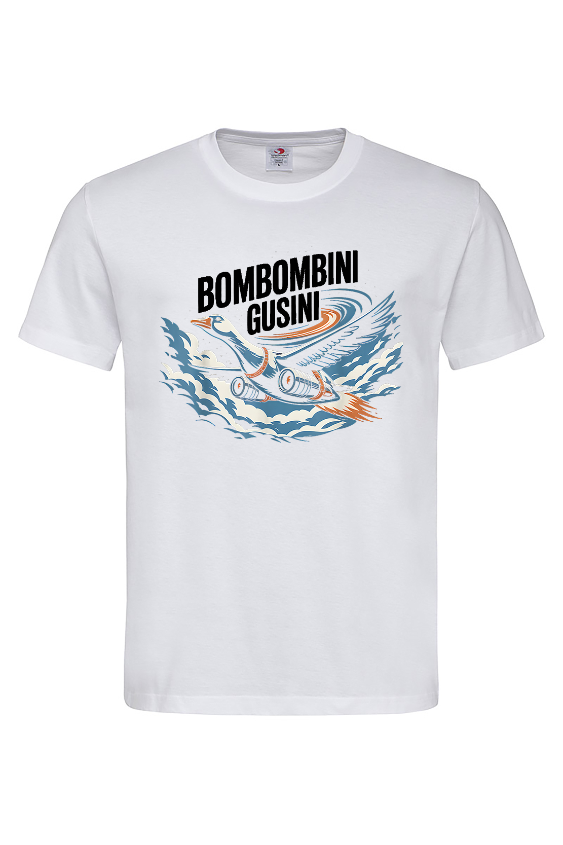 Чоловіча футболка BOMBOMDINI GUSINI 3 біл