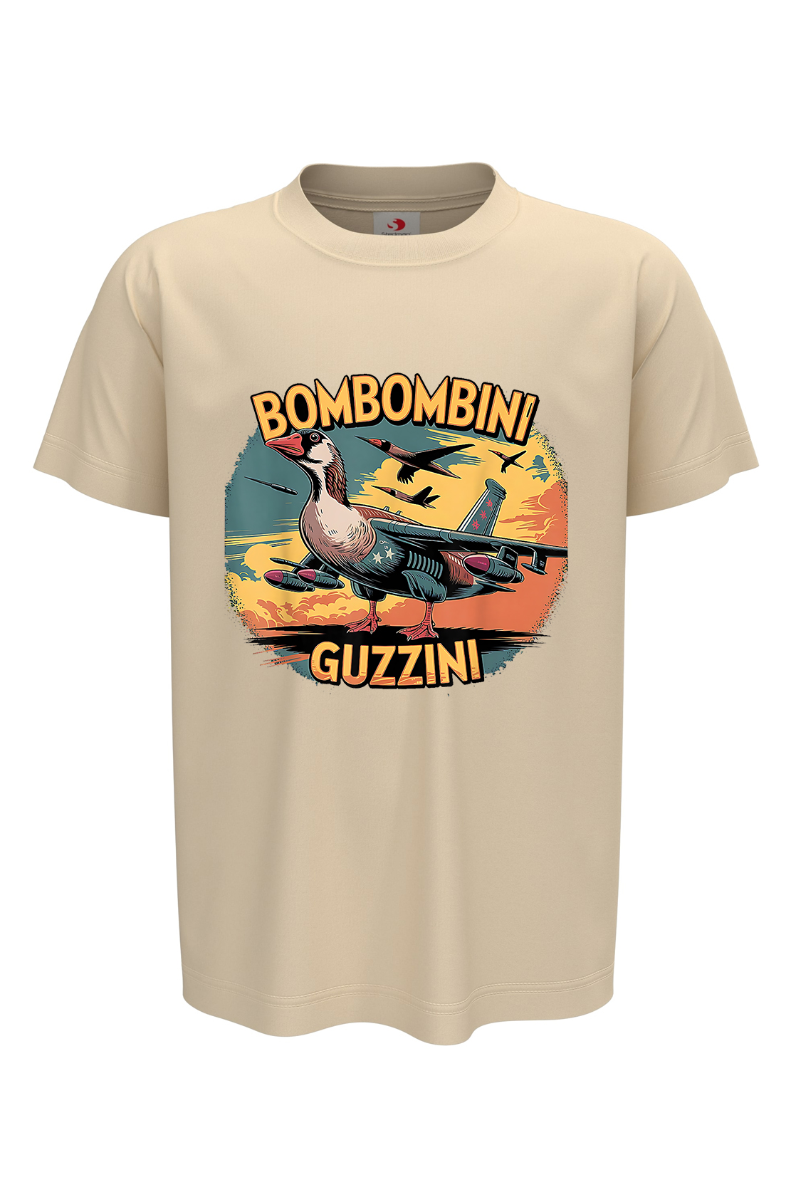 Дитяча футболка BOMBOMBINI GUSINI 4 беж