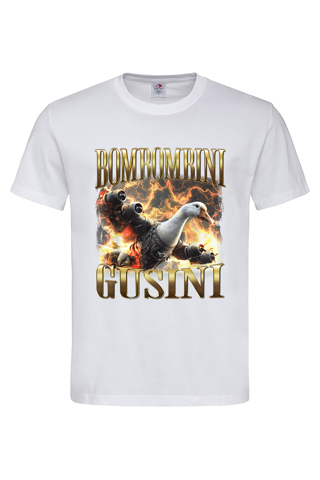 Чоловіча футболка BOMBOMDINI GUSINI 1 Біл
