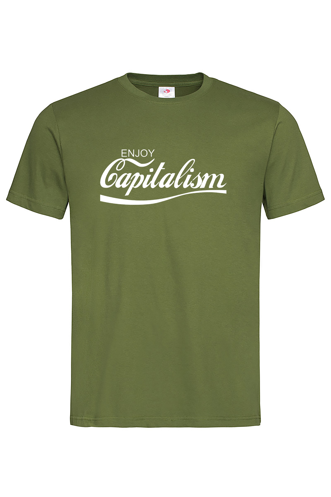 Чоловіча футболка ENJOY CAPITALISM хак