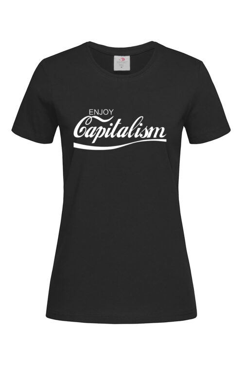 Жіноча футболка ENJOY CAPITALISM