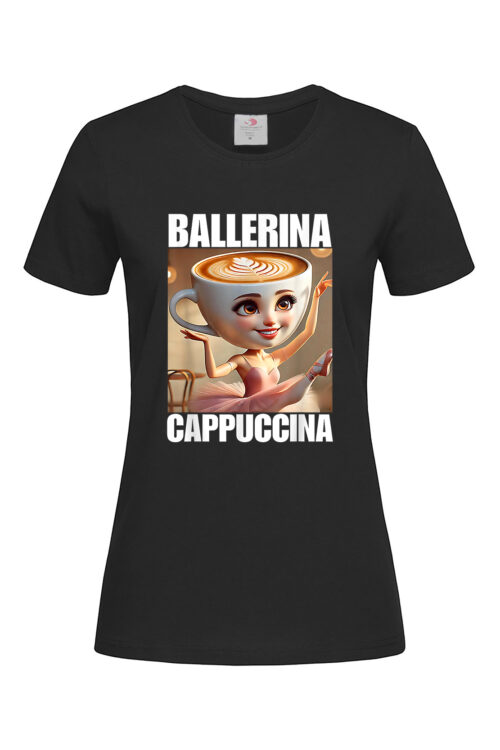 Жіноча футболка BALLERINA CAPPUCCINA 1