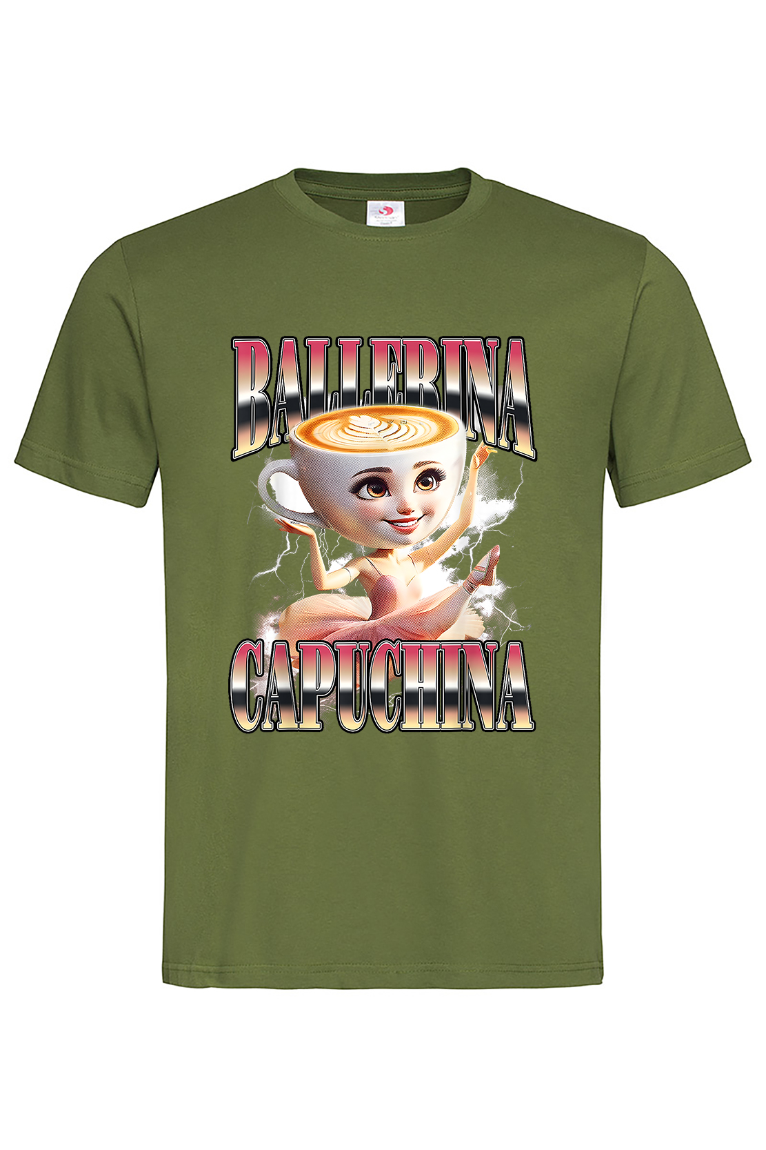 Чоловіча футболка BALLERINA CAPPUCCINA 4 хак