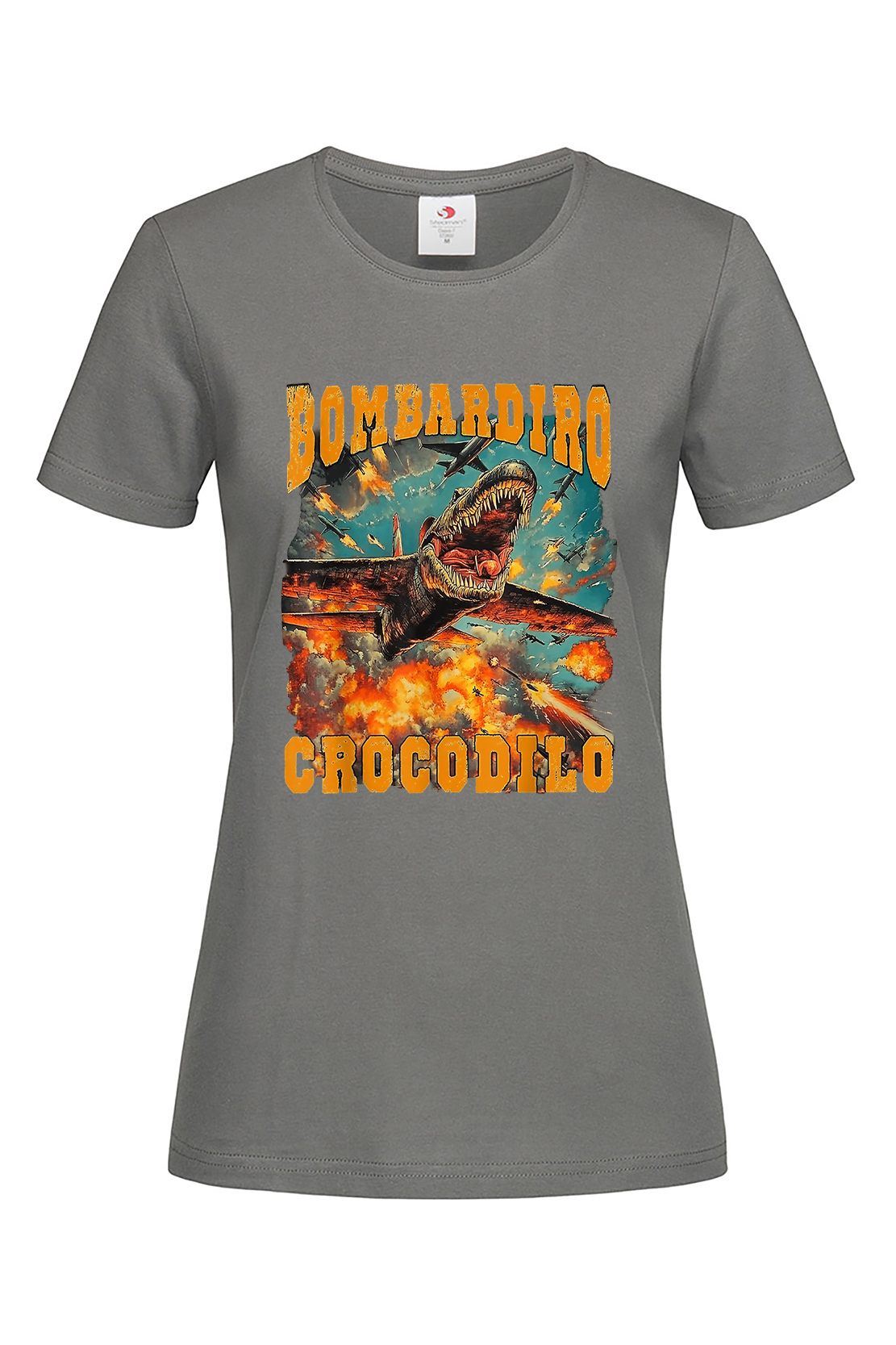 Жіноча футболка BOMBARDIRO CROCODILO 1 гра