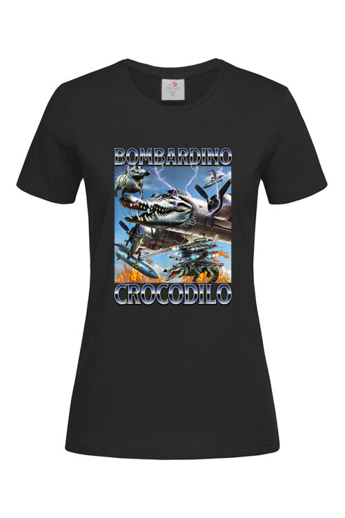 Жіноча футболка BOMBARDIRO CROCODILO 2